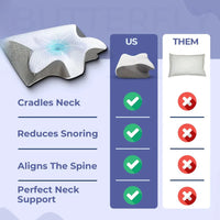 Butterfly Orthopaedic Neck & Shoulder Support Pillow