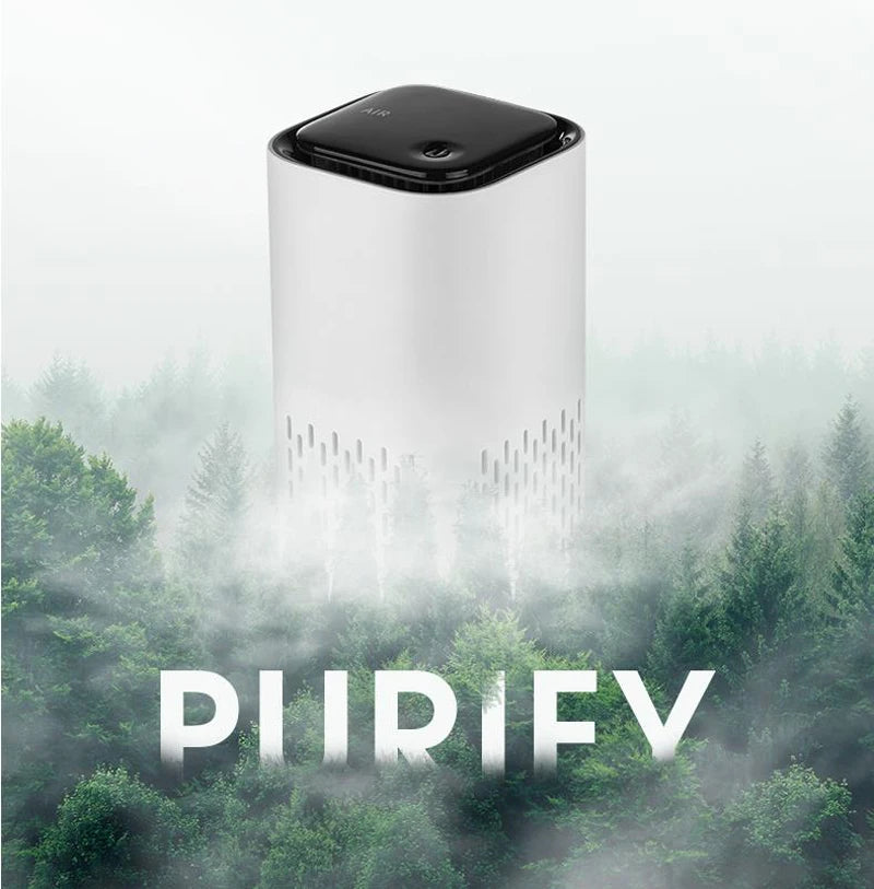 USB Mini Home Vehicle Air Cleaner Purifier