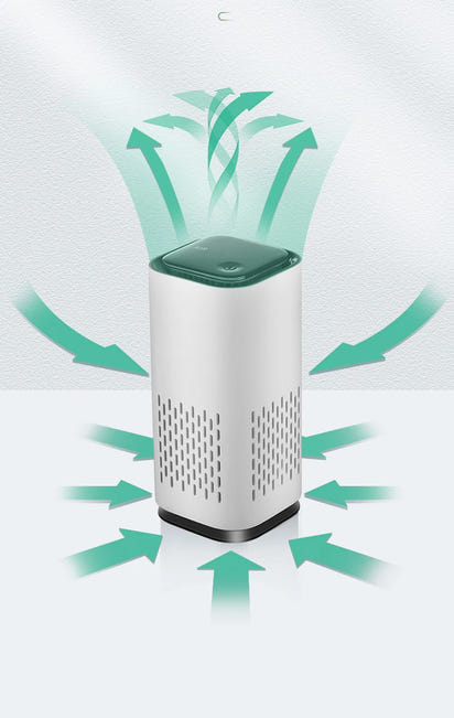 USB Mini Home Vehicle Air Cleaner Purifier