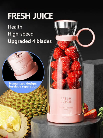 Mini Portable Blender Smoothies for fresh juice