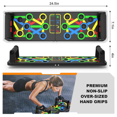 14 in 1 Push-Ups Stands Foldable Workout Bar