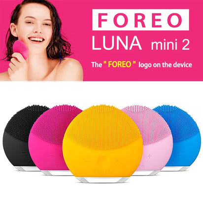 USB Charging Waterproof Ultrasonic Facial Cleansing Brush