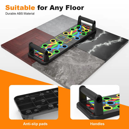 14 in 1 Push-Ups Stands Foldable Workout Bar