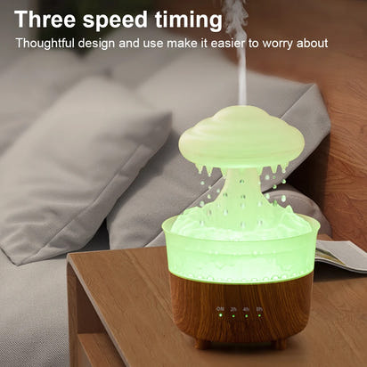 Rain Cloud Stress Relief Humidifier with Remote Control