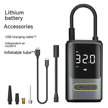 Mini Air Pump Handheld Wireless Tire Inflator Compressor