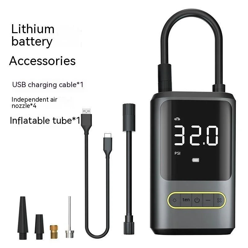 Mini Air Pump Handheld Wireless Tire Inflator Compressor