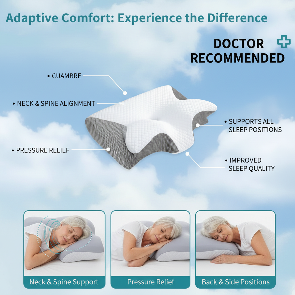 Butterfly Orthopaedic Neck & Shoulder Support Pillow