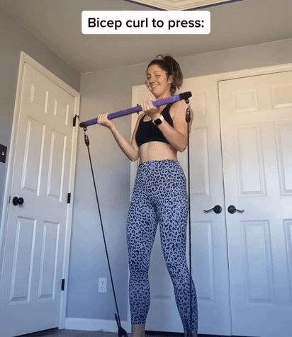 Home Pilates Workout Bar