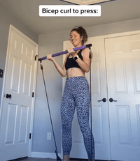 Home Pilates Workout Bar