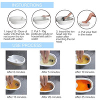 Revitalizing Ionic Foot Spa
