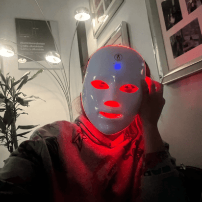 Glowing Skin Red Light LED Mask