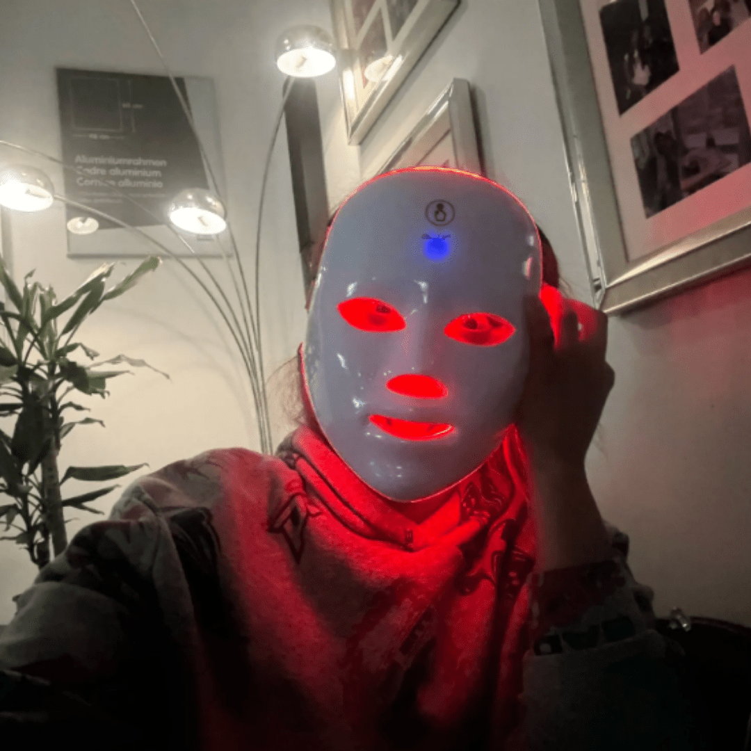 Glowing Skin Red Light LED Mask