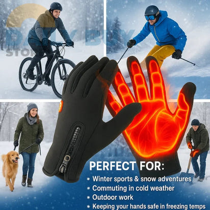 Cozy Heated Adventure Gloves