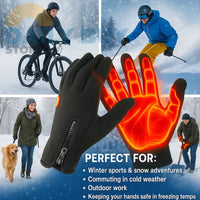 Cozy Heated Adventure Gloves
