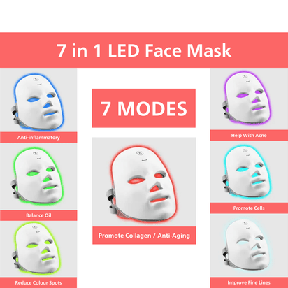 Glowing Skin Red Light LED Mask