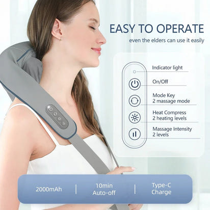 Electric Neck & Back Massager