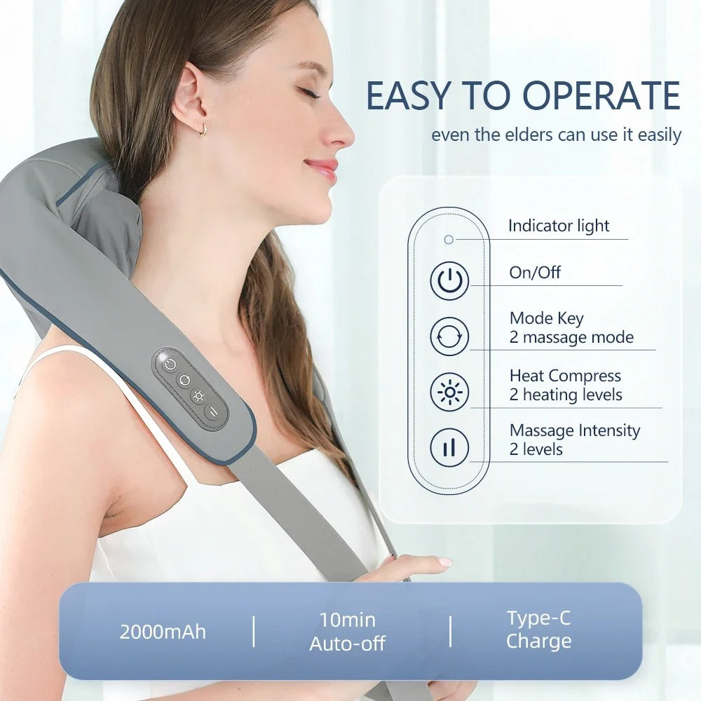 Electric Neck & Back Massager