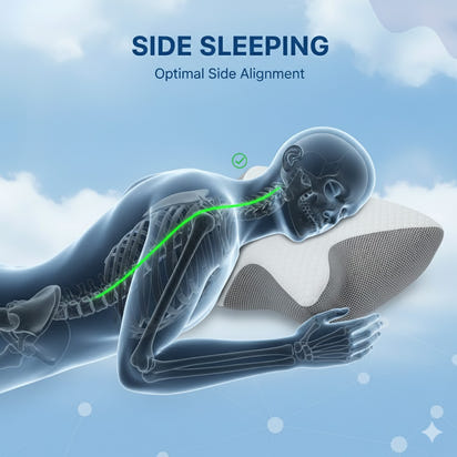 Butterfly Orthopaedic Neck & Shoulder Support Pillow