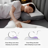 Orthopaedic Neck Pillow(Bonus Neck Stretcher)